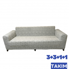 Su Dalgası  Koltuk Örtüsü Takımı
